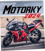 Motorky 2024 - nástěnný kalendář