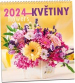 Květiny 2024 - nástěnný kalendář
