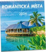 Romantická místa 2024 - nástěnný kalendář
