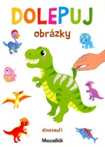 Dolepuj obrázky  - Dinosauři (3+)