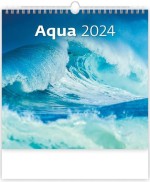 Aqua 2024 - nástěnný kalendář