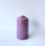 Svíčka fialová 10 cm