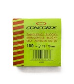 Samolepicí bloček CONCORDE 75x75mm 100 listů