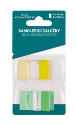 Samolepicí záložky CONCORDE 25x45mm 50 listů