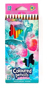 Pastelky trojhranné Dreams 12 ks