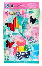 Pastelky trojhranné Jumbo Dreams 12 ks