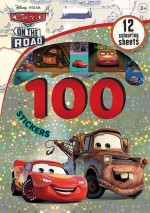 100 samolepek Auta