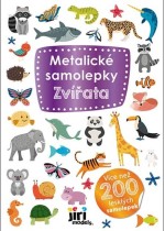 Metalické samolepky Zvířata