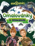 Omalovánky s tetováním - Dinosauuři