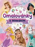 Omalovánky s tetováním - Disney Princezna