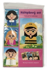 Kreativní set nálepky 21x14 cm