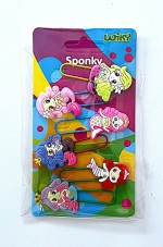 Sponky záložky mořská panna 6 ks