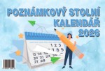 Poznámkový stolní 2026