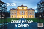 České hrady a zámky 2026 stolní
