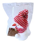 Sněhulák s knihou 10 cm