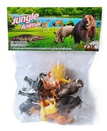 Zvířátka safari 5-7cm 12ks v sáčku