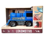 Lokomotiva modrá 22,5cm 1:16 n