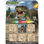 Razítka 5+1 s voskovkou Dinosauři