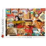 Puzzle 1000D Kočky