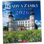 Hrady a zámky 2026 - nástěnný kalendář
