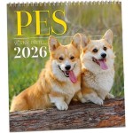 Pes věrný přítel 2026 - nástěnný kalendář