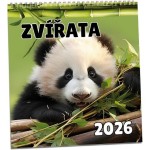 Zvířata 2026 - nástěnný kalendář