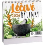Léčivé bylinky mini 2026 - stolní kalendář