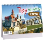Tipy na výlety 2026 - stolní kalendář