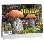 Houby 2026 - stolní kalendář