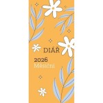 Diář měsíční 2026 - mix potisků