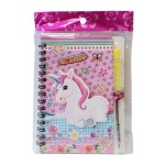 Zápisník+propiska jednorožec