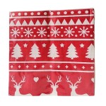 Ubrousky vánoční 33x33 vzor