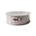 Stuha sněhuláci 2,5cm x 3m