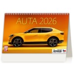 Auta 2026 - stolní kalendář