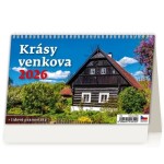 Krásy venkova 2026 - stolní kalendář