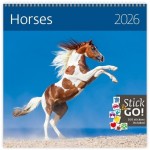 Horses 2026 nástěnný