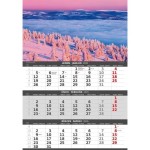 Hory 2026 nástěnný 3měsíční