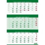 Tříměsíční 2026 nástěnný zelený