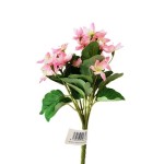 Clematis umělá kytice růžová