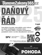 Daňový řád 2025