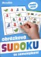 Obrázková sudoku se samolepkami modré