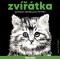 Zvířátka - zelená knížka - kontrastní obrázky pro miminka