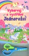 Jednorožci - Vybarvuj a vystřihni (růžové)