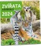 Zvířata 2024 - nástěnný kalendář