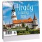 Hrady a zámky mini 2026 - stolní kalendář